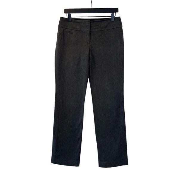Loft Julie Straight Charcoal Gray Dress Pants size 4 - Picture 1 of 12